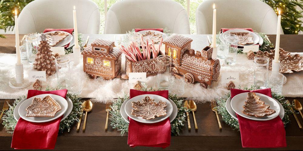 Gingerbread Stoneware Serveware Collection